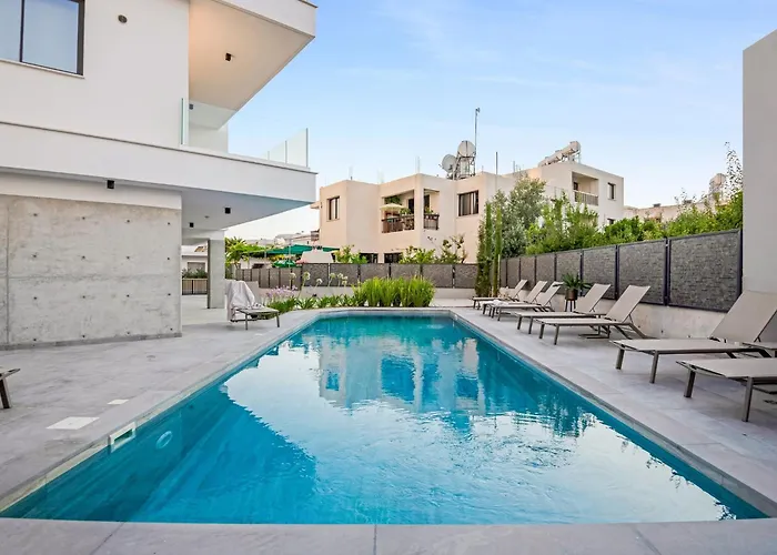 Sanders Olive Shared Pool Apartment Paphos